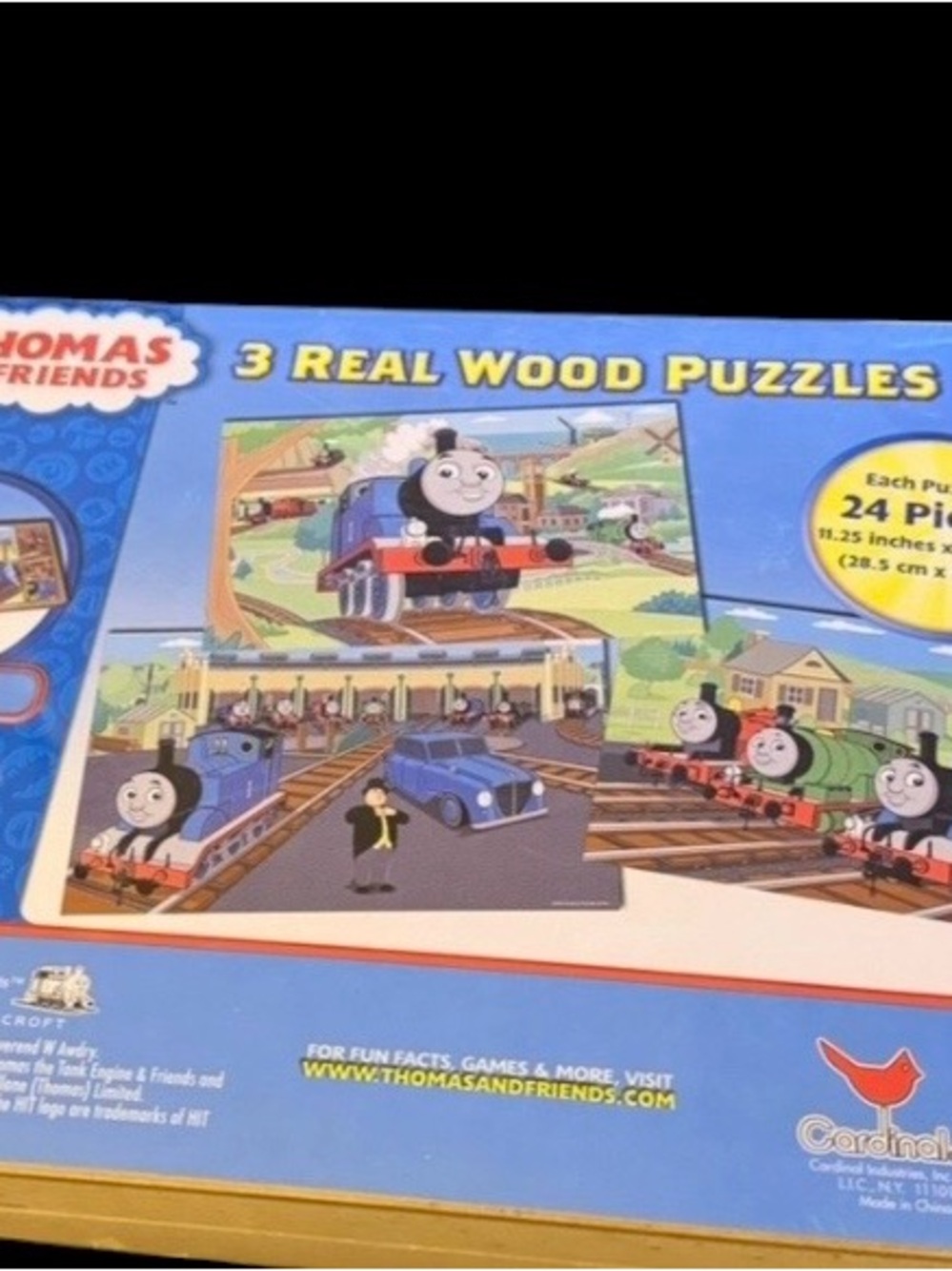 New~Thomas & Friends~Thomas The Tank Engine~3 Wooden Puzzles ~ 24 Pieces Each - Picture 4 of 16